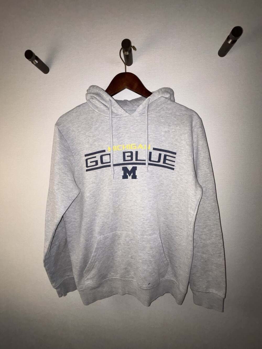Colosseum Michigan Wolverines Men's 'Go Blue' Pullover Hoodie